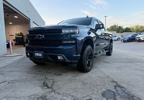 blue silverado