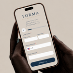 Phone on intake form of Forma Wellness