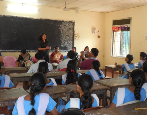 Project SNAPS : Raising Awareness of reproductive health and hygiene