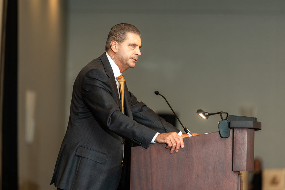 Photo of speaker at corporate event at The Westin in Lombard IL