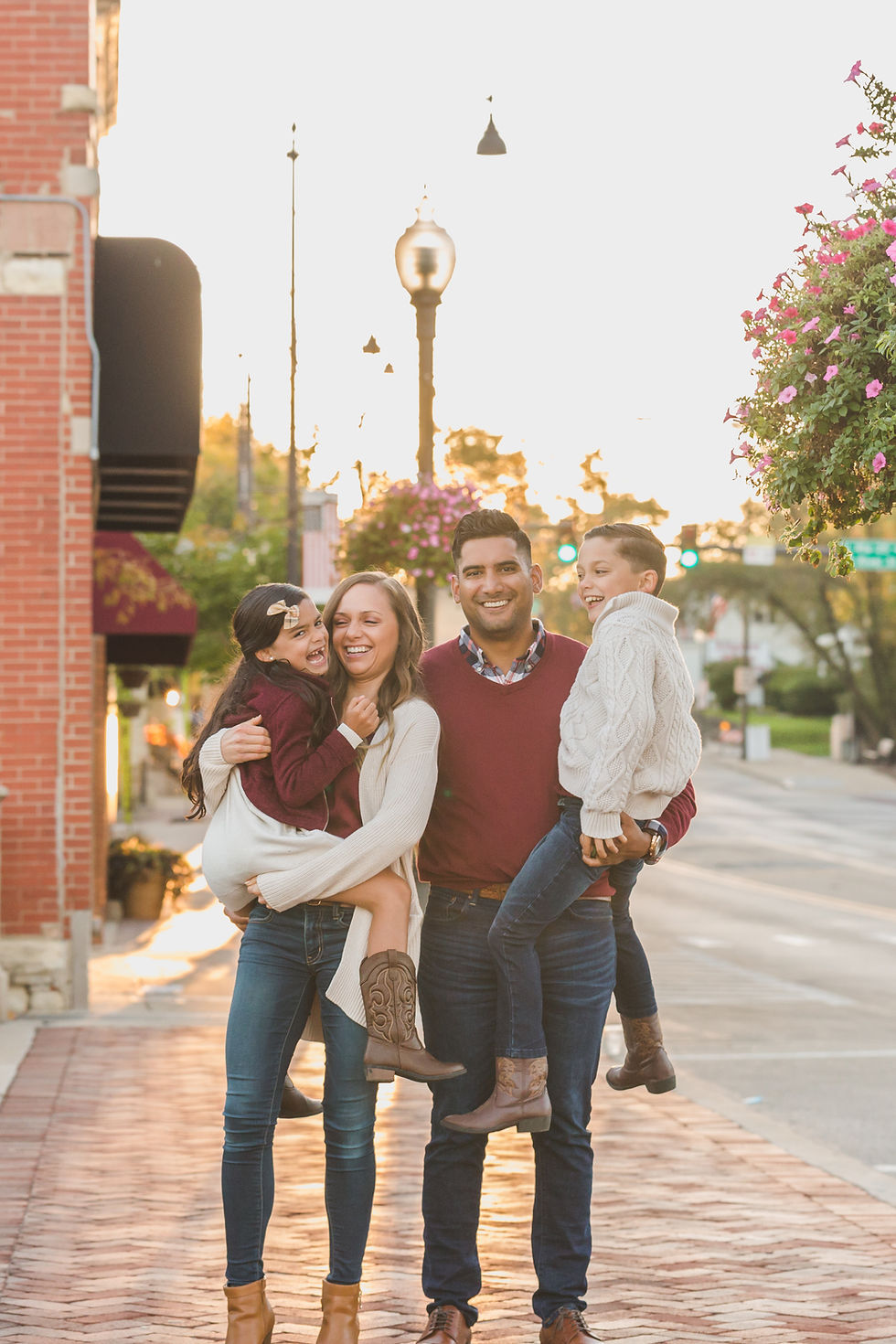 Family session, downtown Batavia IL, Batavia IL photography, professional photographer, Composed and Exposed Photography