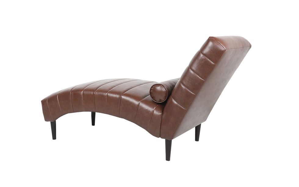 Thumbnail: Modem Chaise Lounge For Bedroom Office Living Room With Luxury PU