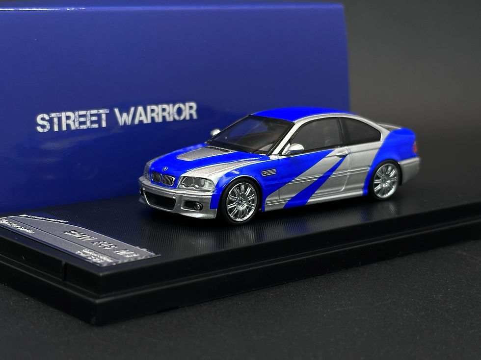 Thumbnail: GP In Stock 1:64 E46 M3 GTR NFS9 Diecast Diorama Car Model Collection Miniature 