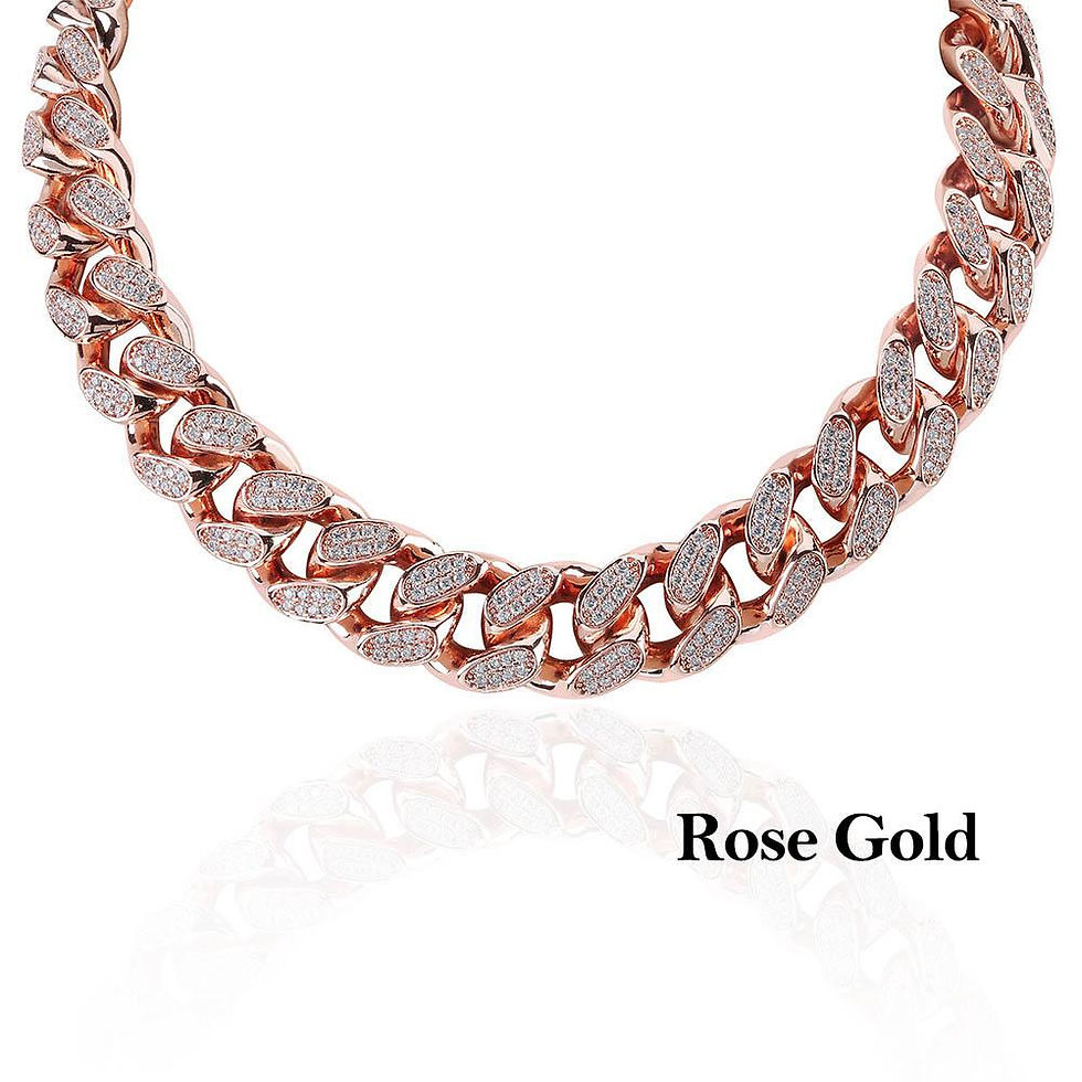 Miniatura: TOPGRILLZ 16 Inch-30 inch Men's 20mm Heavy Iced Out Zircon Miami Cuban Link 