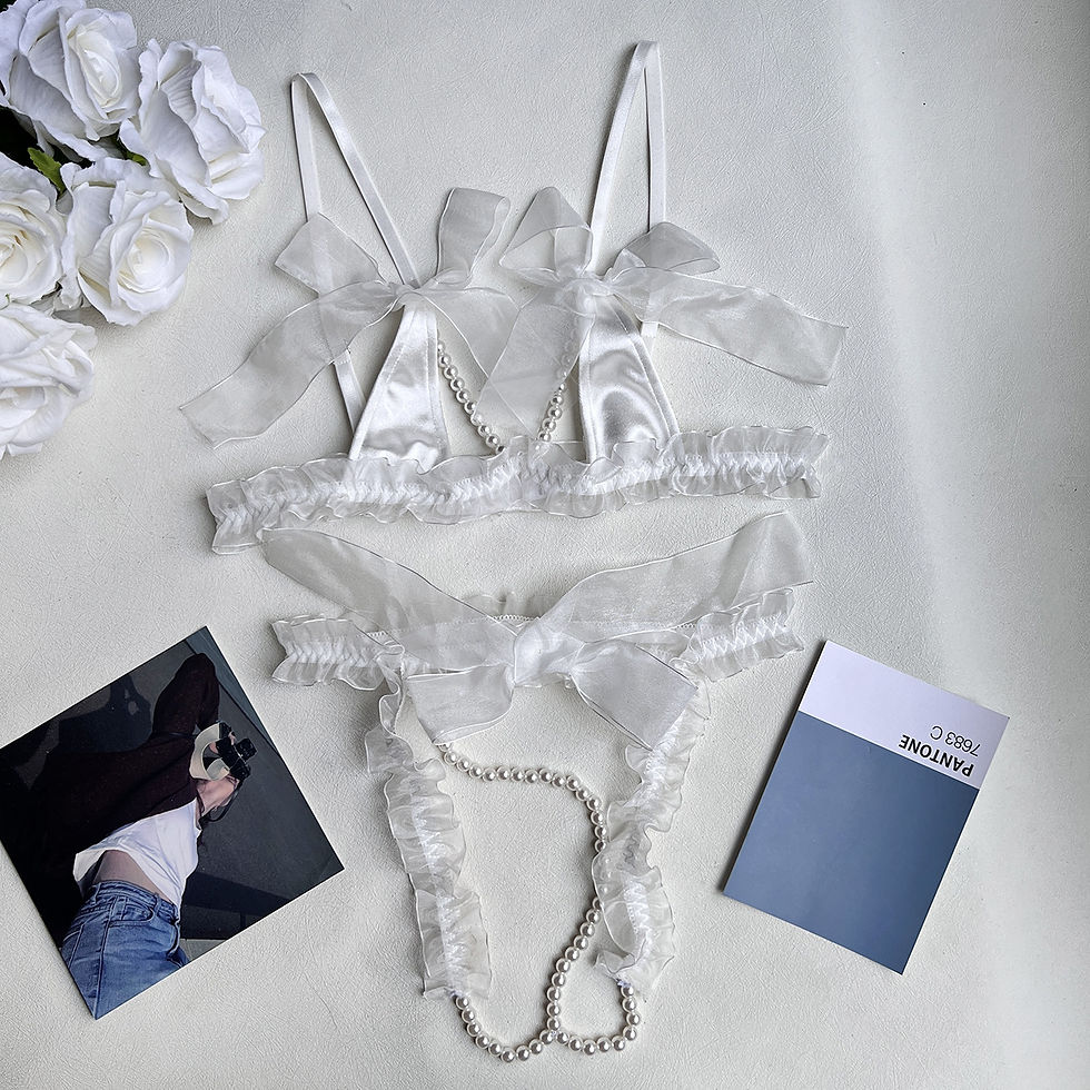 Miniatura: Heavy Industry Stitching Strap Lingerie Kit