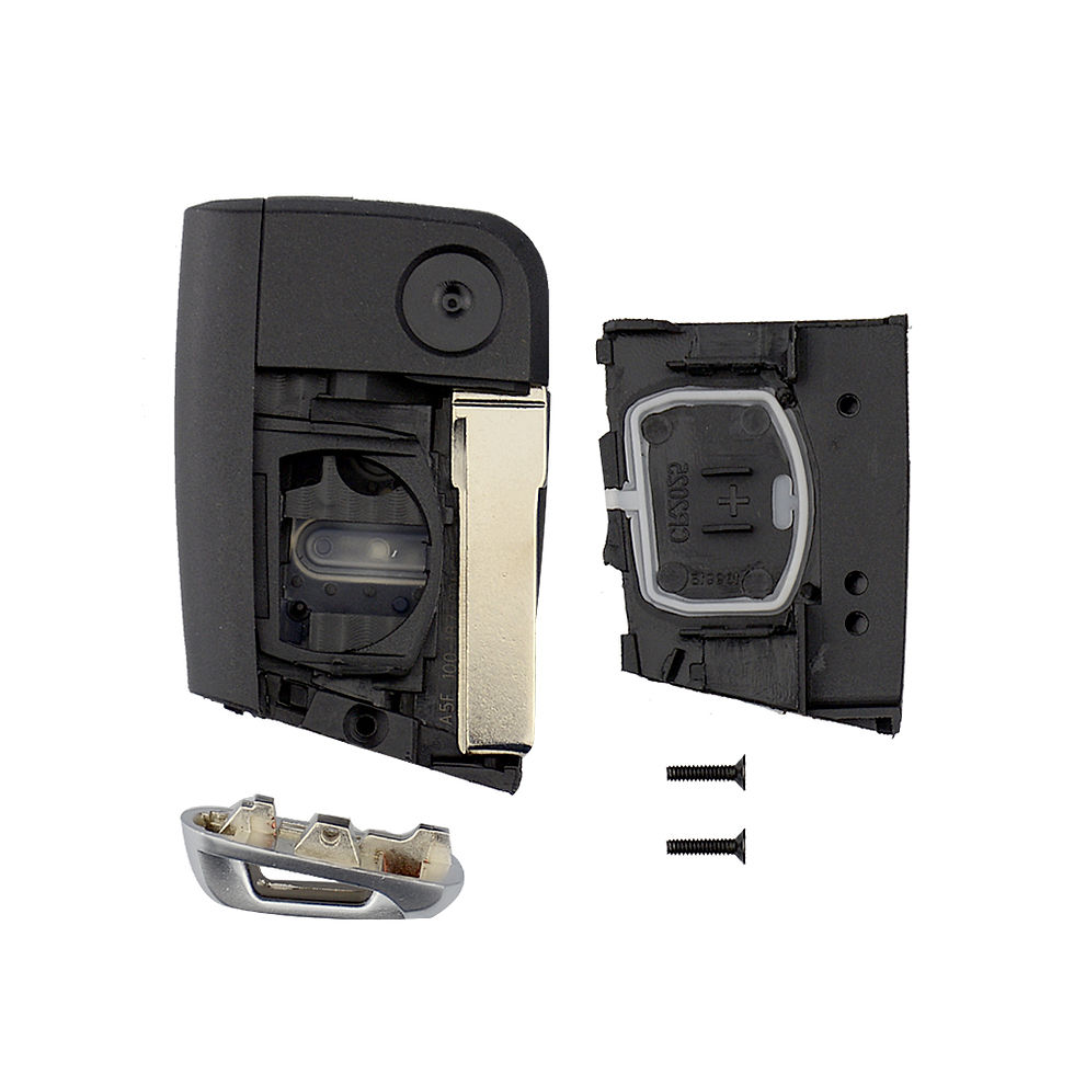 Thumbnail: Okeytech Remote Car Key Shell Fob For VW Skoda Octavia A7 VW Golf 7 MK7 Seat Leo