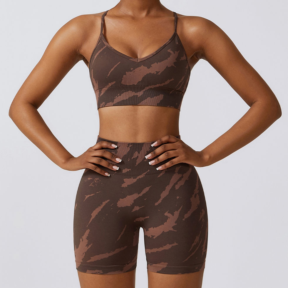 Thumbnail: Camouflage yoga pants