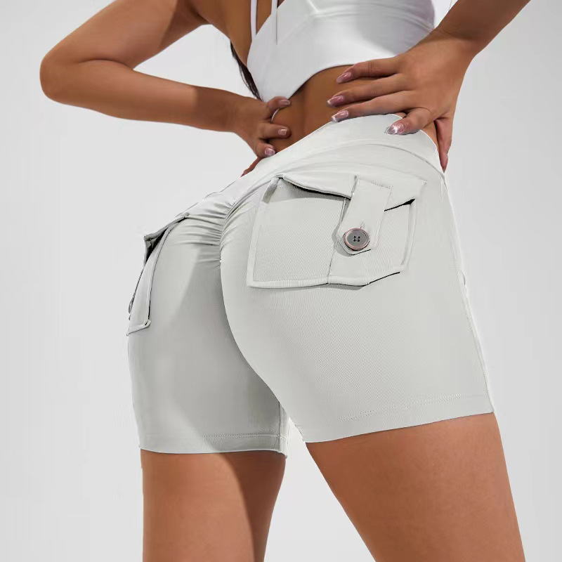 Thumbnail: Waist Hip yoga pants Pockets Quick Dry