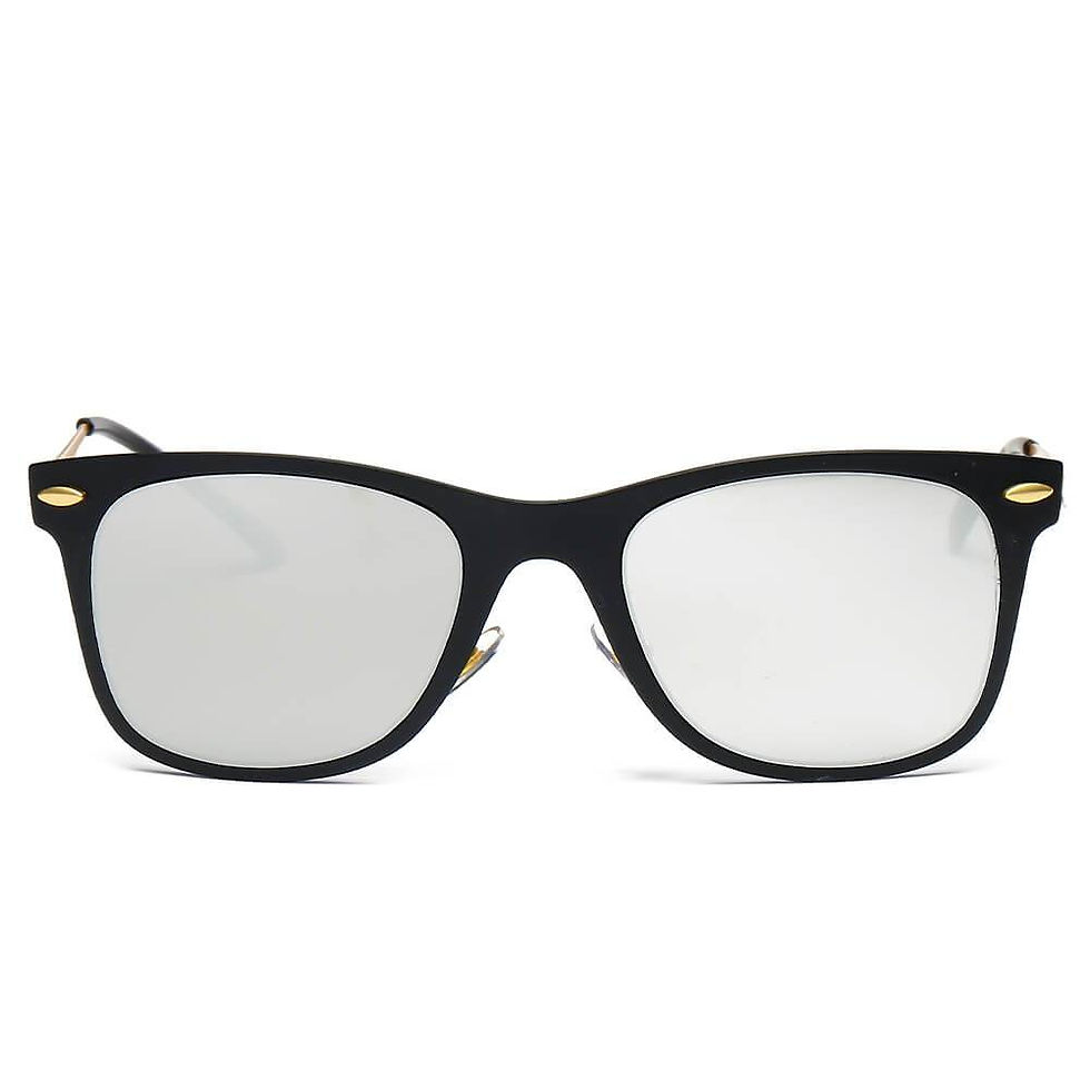 Thumbnail: DUGALD | Classic Horn Rimmed Rectangle Fashion Sunglasses