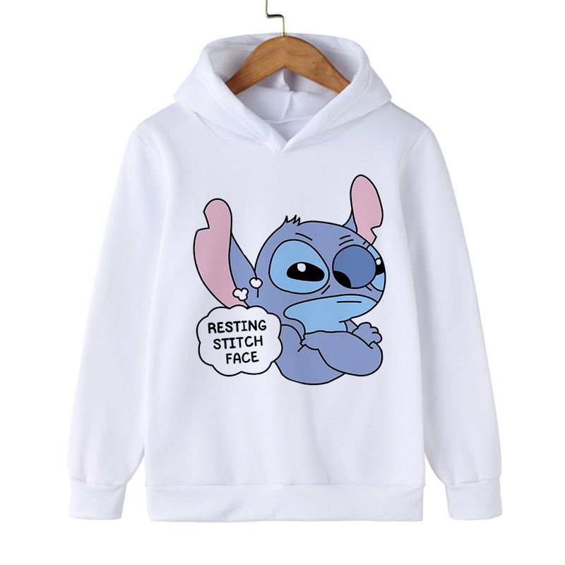 Miniaturebillede: Y2k Anime Disney Stitch Hoodie 