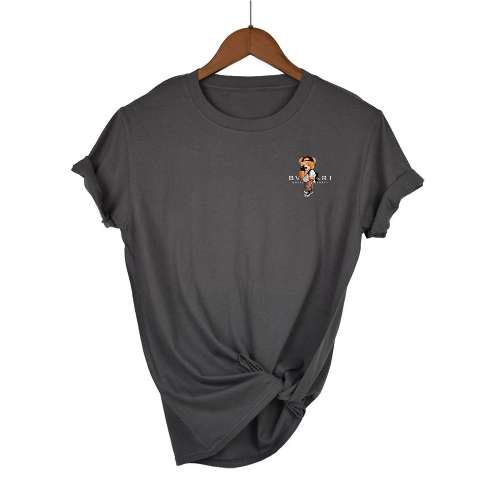 Thumbnail:  T-shirts Cartoon bear bvlgari