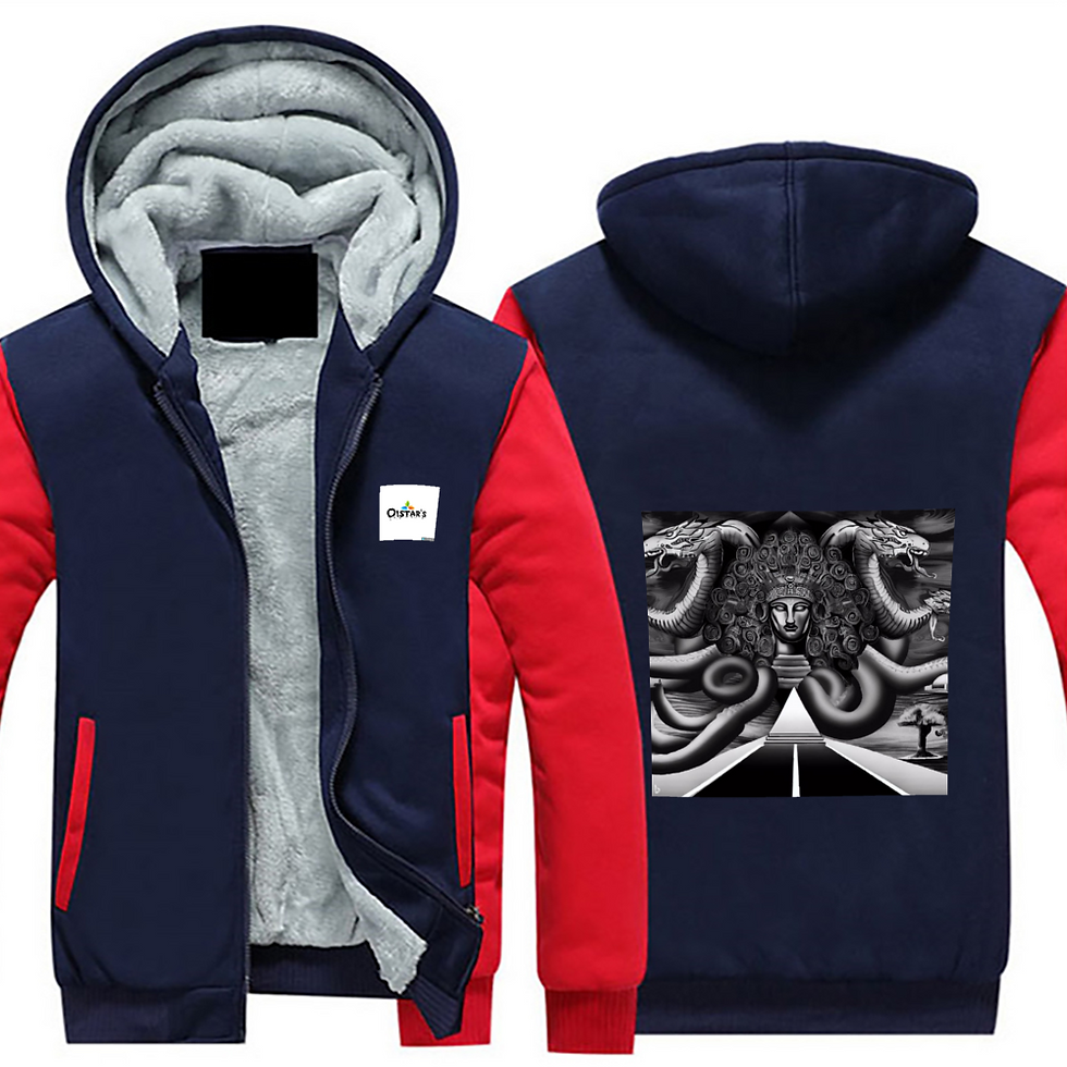 Miniatura: Oistar's_ Zippered Hoodie Coat