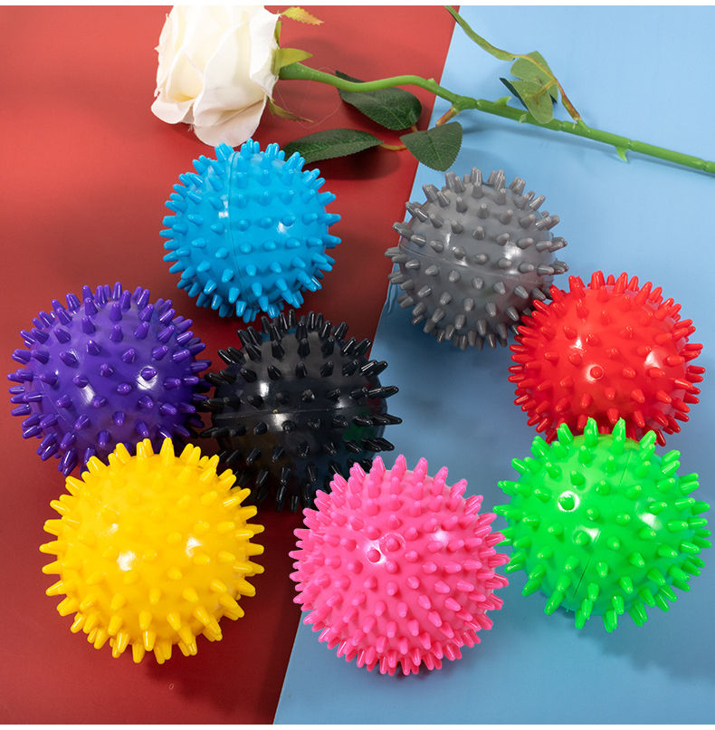 Thumbnail: Durable PVC Spiked Massage Ball Trigger Point Sports Fitness Hands And Feet Plan