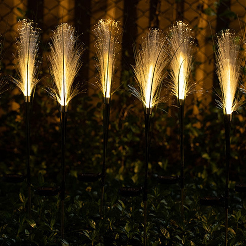 Thumbnail: Solar Bulrush Optical Fiber Light Outdoor Waterproof Solar Powered Garden Lawn L