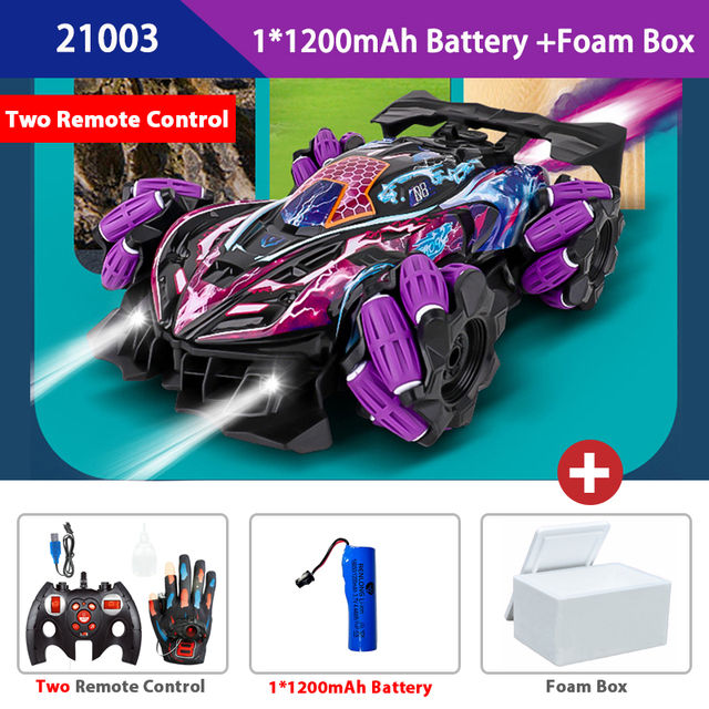 Thumbnail: F1 Drift RC Car With Led Lights Music 2.4G 