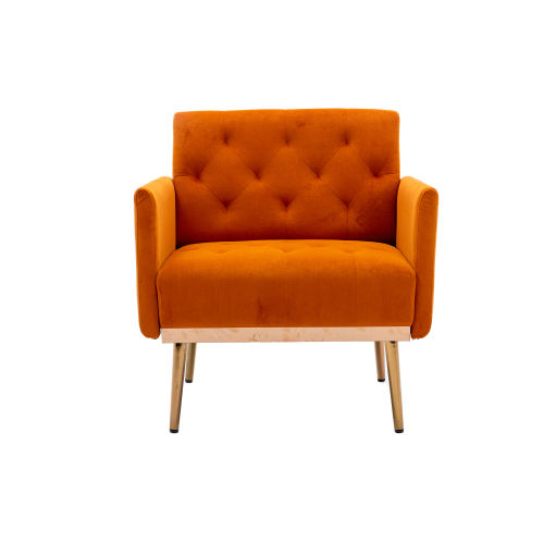 Minijatura: Multiple Colors Accent Chair Leisure Single Sofa with Rose Golden Feet[US-Stock]
