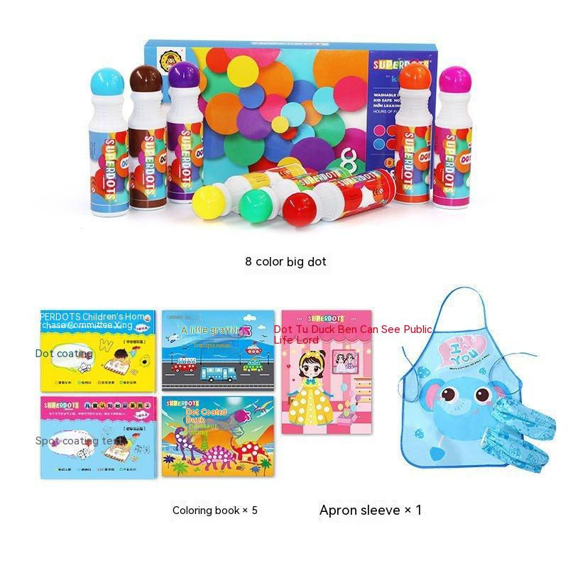 Thumbnail: Children's Graffiti Painting Stationery Coloring Early Education Gift Box
