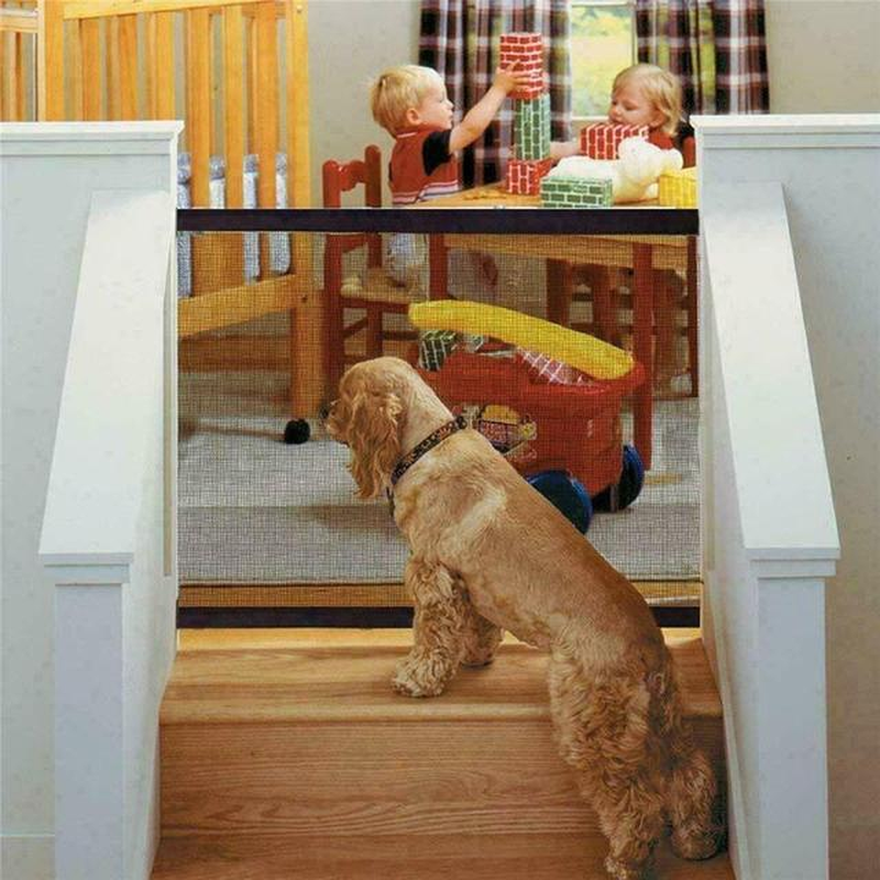 Thumbnail: Pet Dog Fence Gate Safe Guard Safety Enclosure Dog Fences Dog Gate the Ingenious