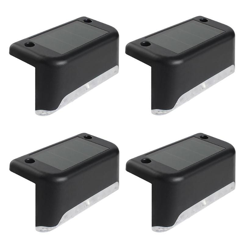 Thumbnail: LED Solar Path Stair Lights Outdoor Garden Yard Fence Wall Landscape 