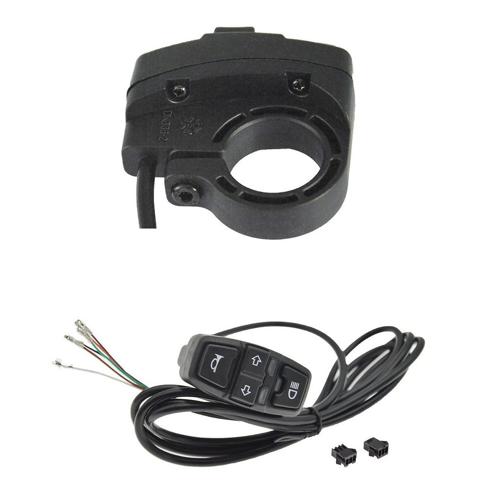Thumbnail: Electric Bike Scooter Light Switch DK226 Ebike Lamp and Horn Switch DK336 