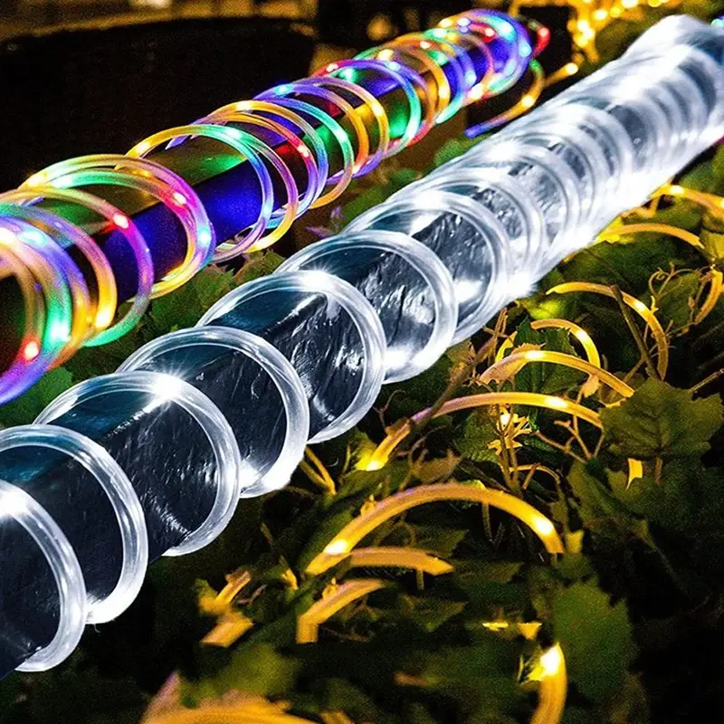 Thumbnail: Solar String Fairy Lights 7m 12m 22m 32m LED Waterproof Outdoor Garland Solar Po