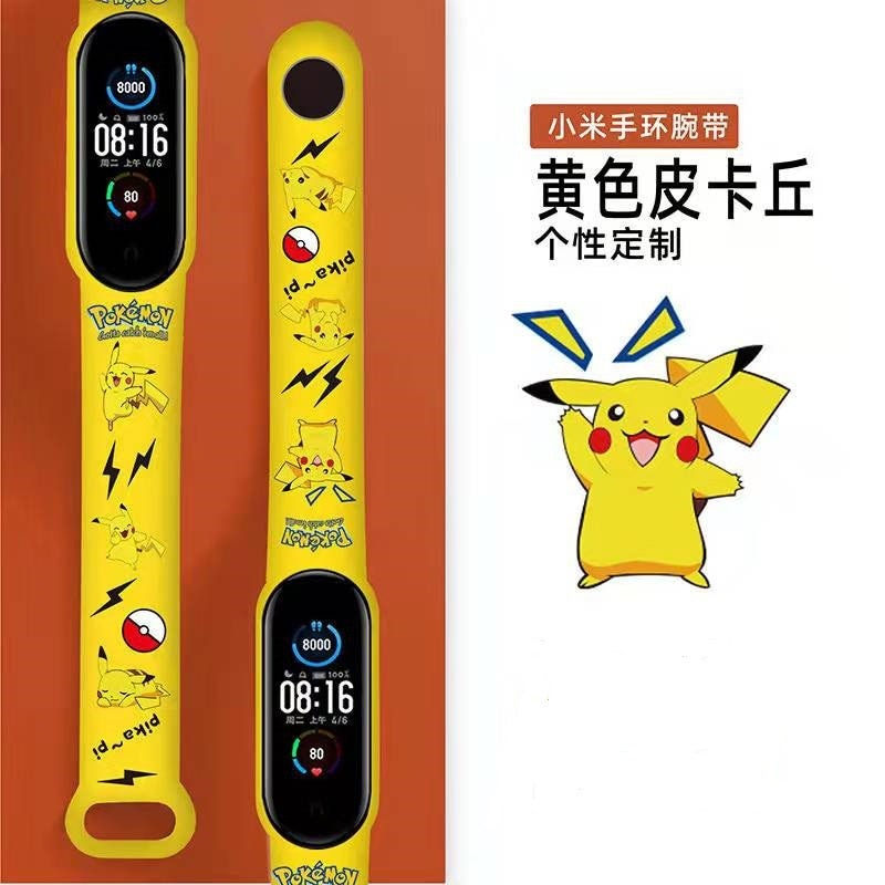 Miniatura: Pokemon Pikachu Cartoon Digital Wristwatch Waterproof 