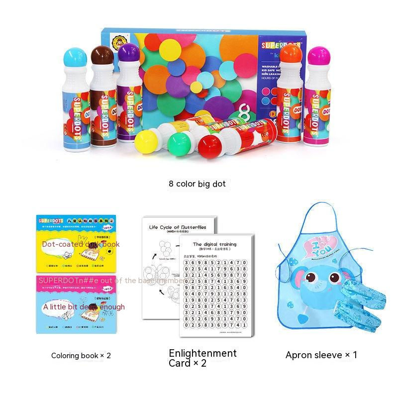 Thumbnail: Children's Graffiti Painting Stationery Coloring Early Education Gift Box