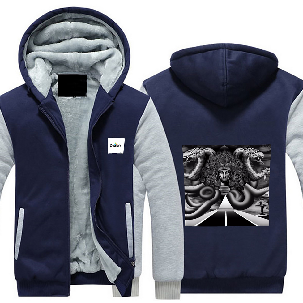 Thumbnail: Oistar's_ Zippered Hoodie Coat