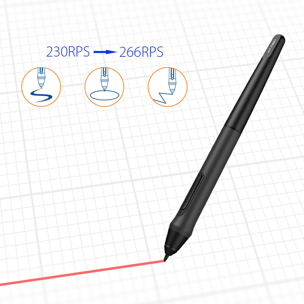 Thumbnail: XPPen Deco 03 Wireless Digital Graphics Drawing Tablet 