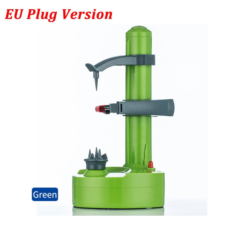 Thumbnail: Electric Spiral Apple Peeler Cutter Slicer Fruit Potato Automatic 