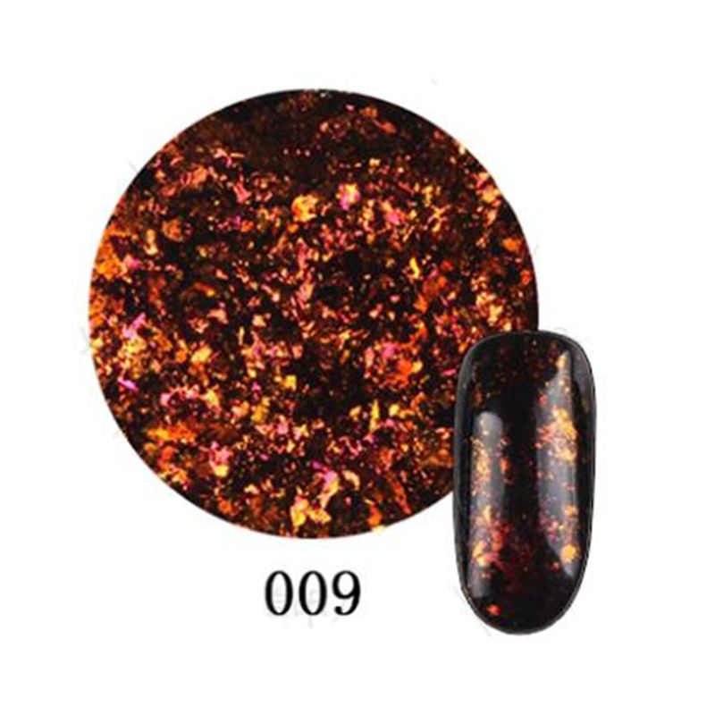 Thumbnail: 1 Box Chameleon 3D DIY Flakes Sequins Nail Glitter Powder 