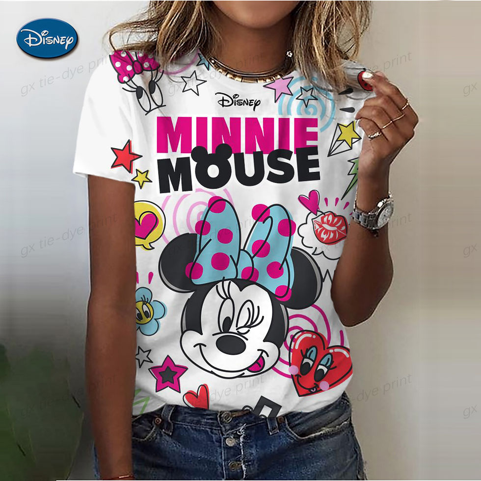 Thumbnail:  Women T Shirt Disney Minnie Mickey