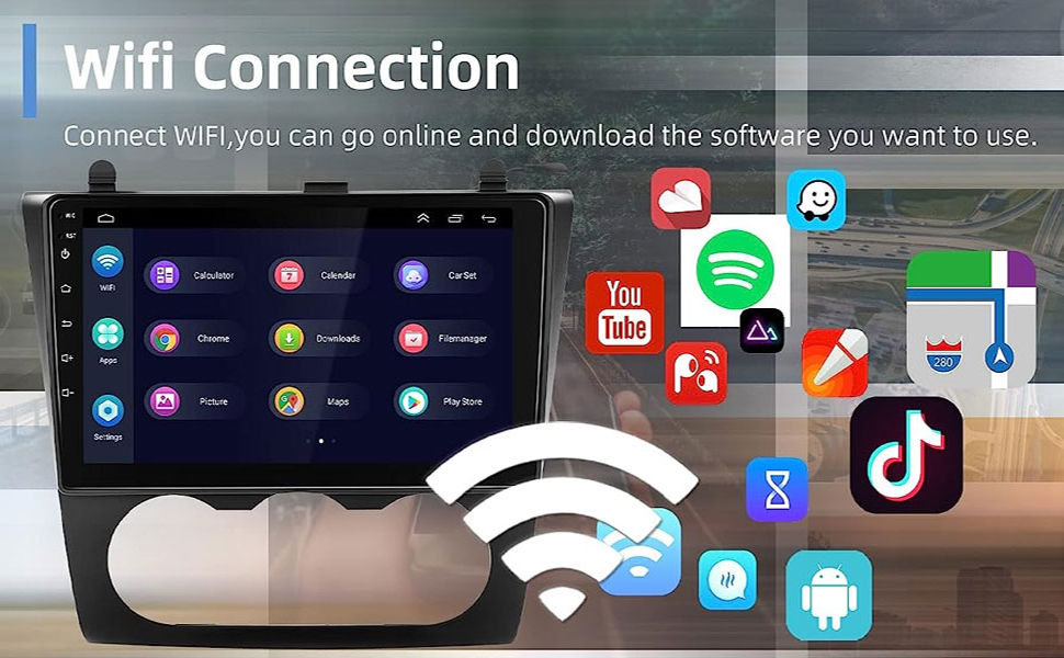Thumbnail: 9Inch Car-play Car Stereo Radio GPS Navi Wifi Compatible for Mazda RX-8 2003-200