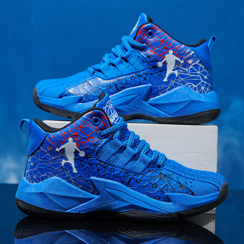 Thumbnail: 2025 Kids Sneakers Boys Basketball Shoes Children's Casual Shoes Outdoor Trainin