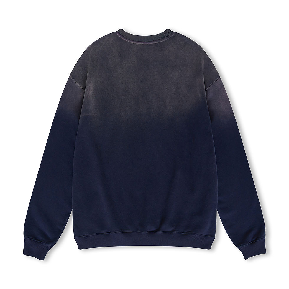 Thumbnail: Oistar's Ombre Washed Effect Sweatshirt
