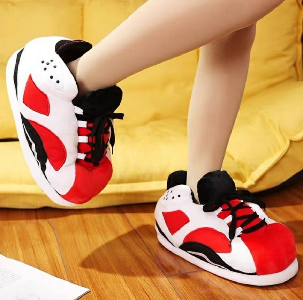 Thumbnail: Winter Warm Slippers Women Cute Home Slippers Unisex One Size Sneakers Men women