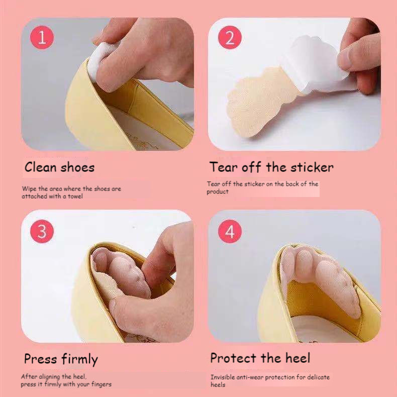 الصورة المصغرة:  Heel Liner Grips Protector Sticker Pain Relief Foot Care Inserts