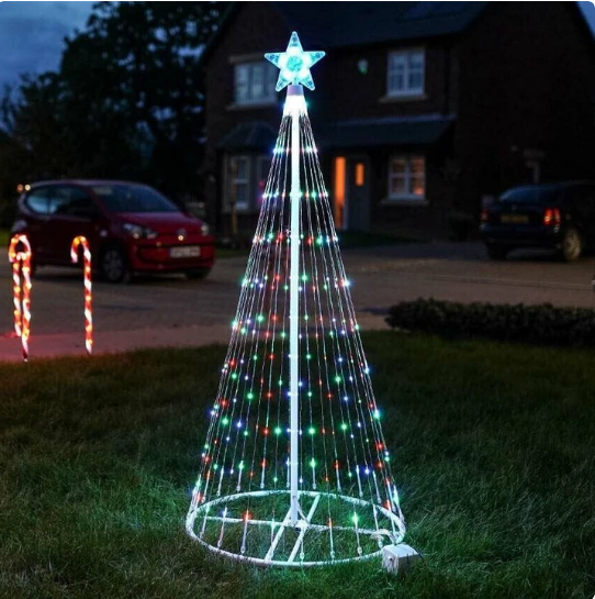 Thumbnail: Multi Color LED Animated Outdoor Christmas Tree Lights