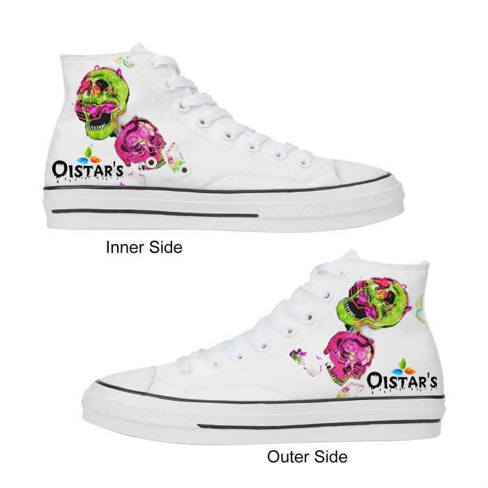 Thumbnail: Streetwear High Top Canvas Shoes