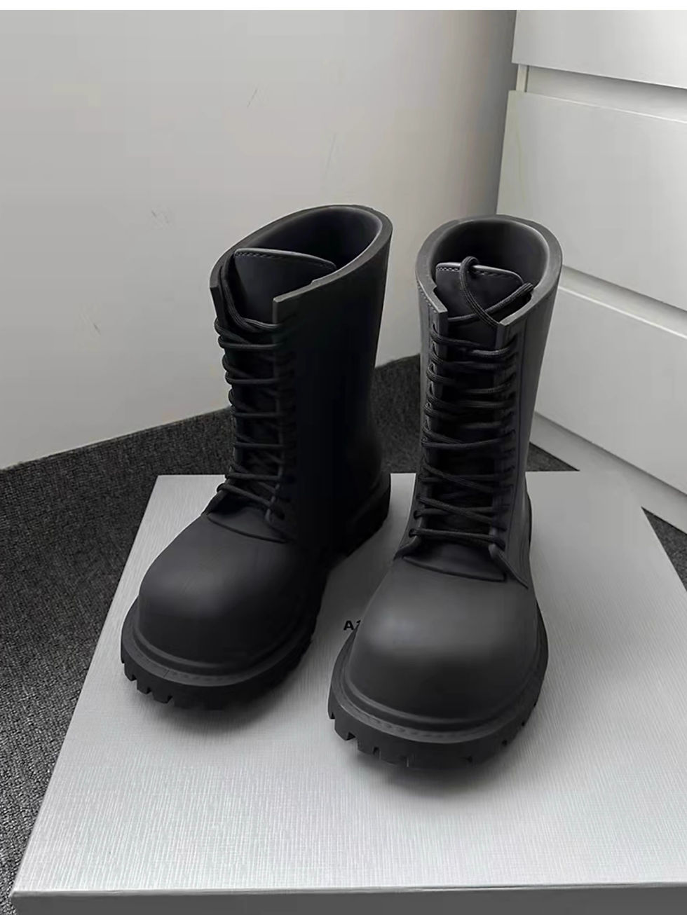 Miniaturebillede:  Derby Big Toe Lace-Up Boots 