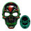 Thumbnail: Halloween Skeleton Mask LED Glow Scary Mask