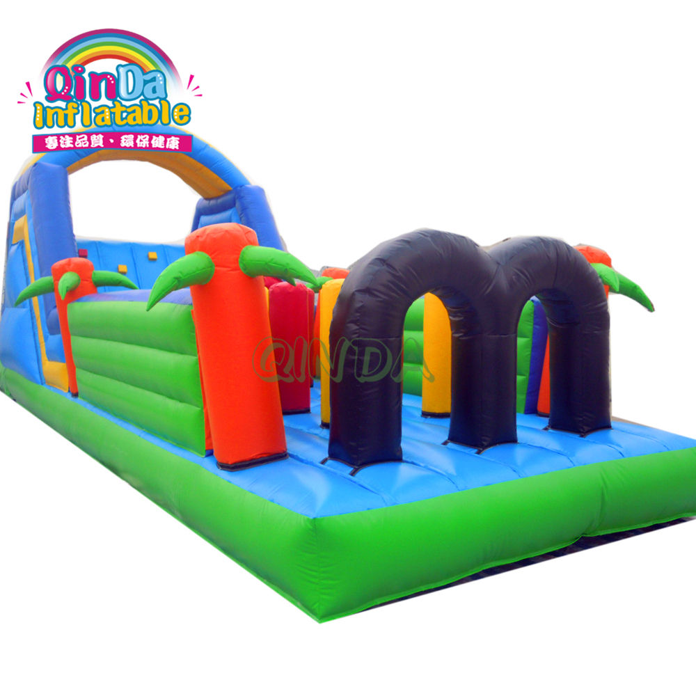Outdoor Sport Game Inflatable Challenge Run For Adults Big Commercial Inflatable