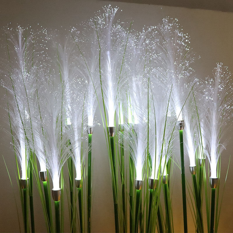 Thumbnail: Solar Bulrush Optical Fiber Light Outdoor Waterproof Solar Powered Garden Lawn L