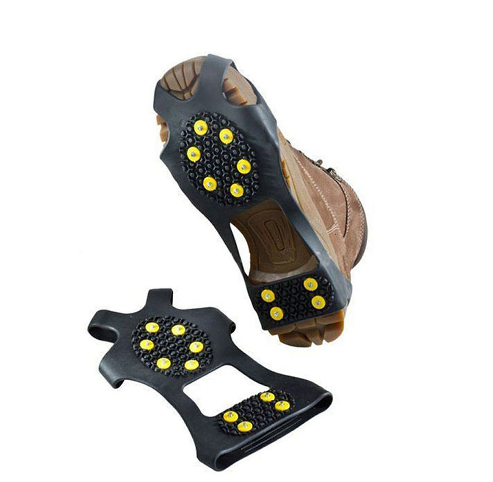 Thumbnail:  Anti Slip Spikes Grips Crampon Cleats Shoes 
