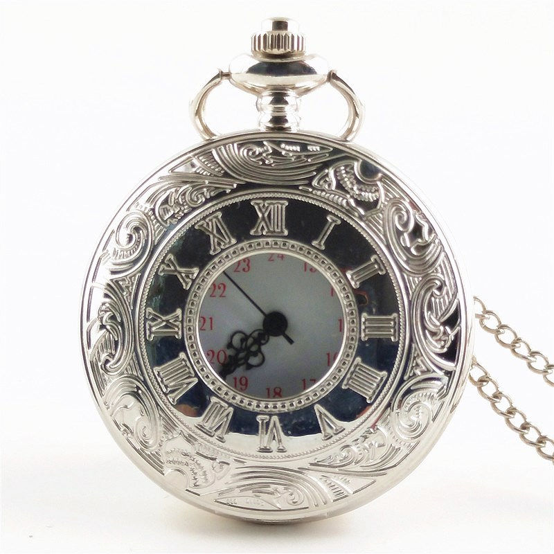 サムネイル： Roman Numeral Retro Watch Pocket Watch