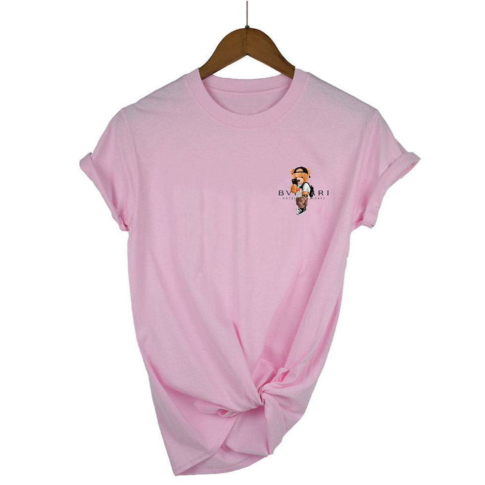 Thumbnail:  T-shirts Cartoon bear bvlgari