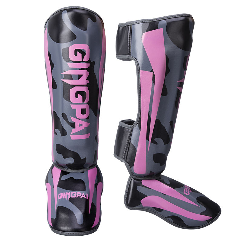 サムネイル： Kickboxing Boxing Shin Guard Pads Muay Thai Martial Arts Sanda Wushu Leg Protect