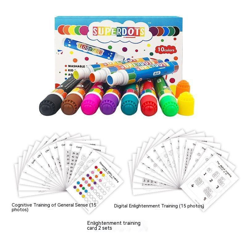 Miniatura: Children's Graffiti Painting Stationery Coloring Early Education Gift Box