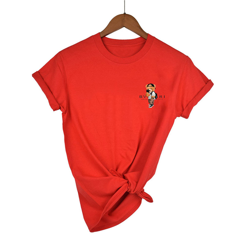Thumbnail:  T-shirts Cartoon bear bvlgari