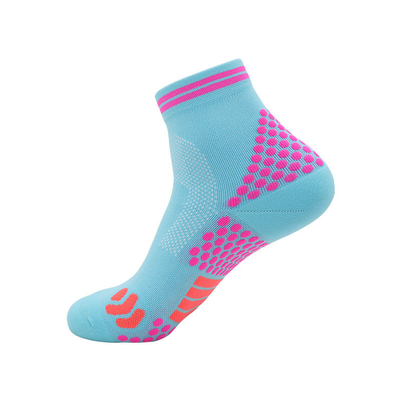 Thumbnail: Men's Professional Sports Towel Bottom Compression Cycling Socks